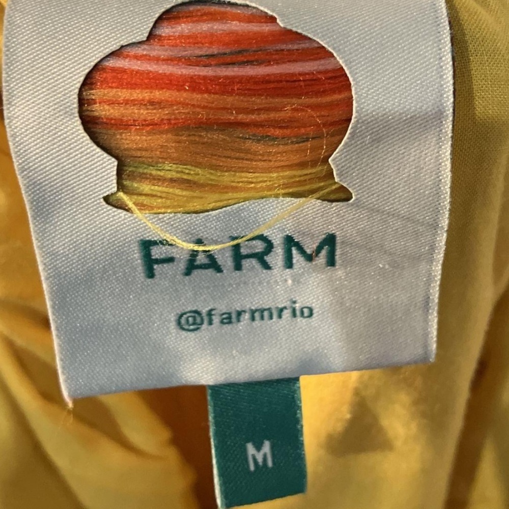 Farm Rio Neon Macaws Off the Shoulder Tropical Mini Dress 🦜 - Picture 8 of 8